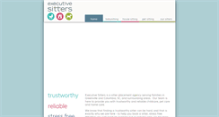Desktop Screenshot of execsitters.com